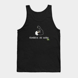 féministe en herbe weed Tank Top